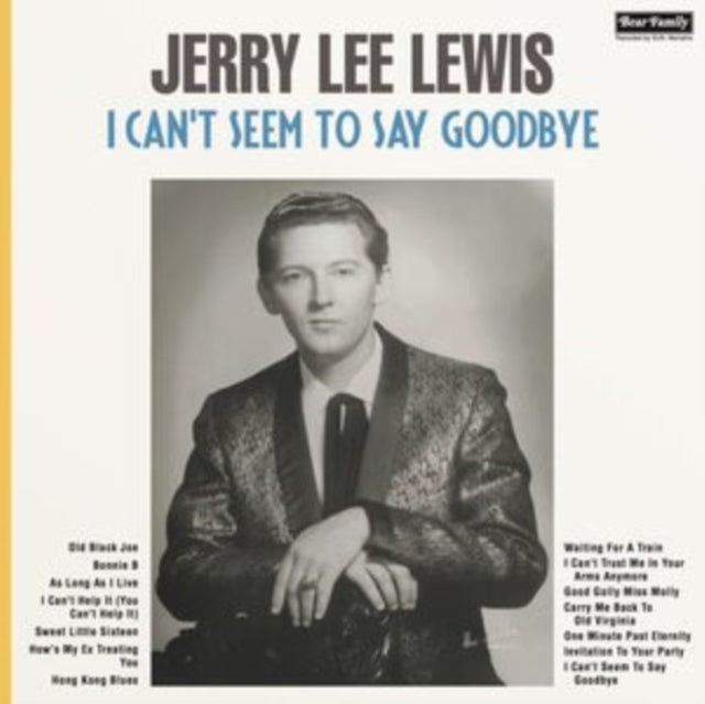 Jerry Lee Lewis - I Cant Seem To Say Goodbye (Vinyl)