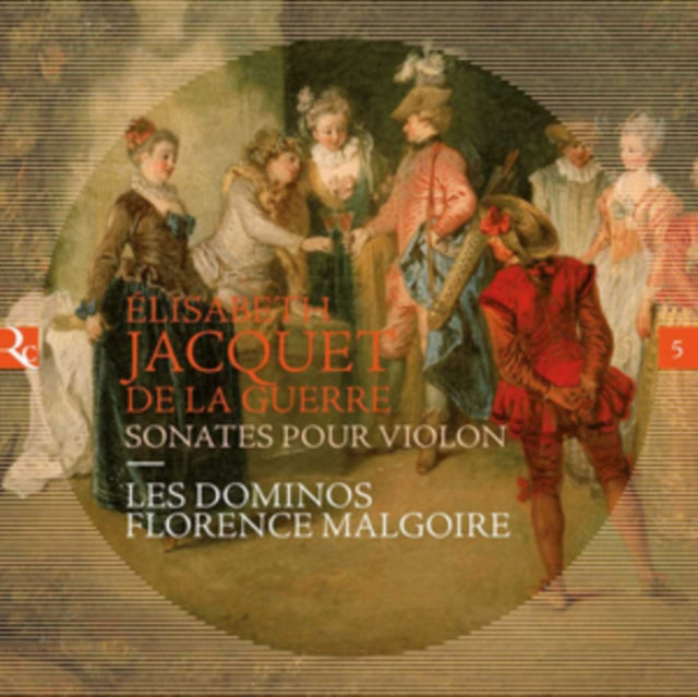 Florence Malgoire / Les Dominos - Jacquet De La Guerre: Sonates Pour Violon (CD)