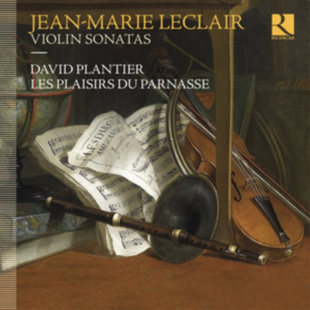 David Plantier / Les Plaisirs Du Parnasse - Leclair: Violin Sonatas (CD)