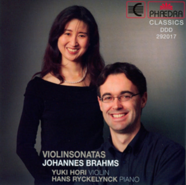 Yuki Hori / Hans Ryckelynck - Johannes Brahms: Violinsonatas (CD)