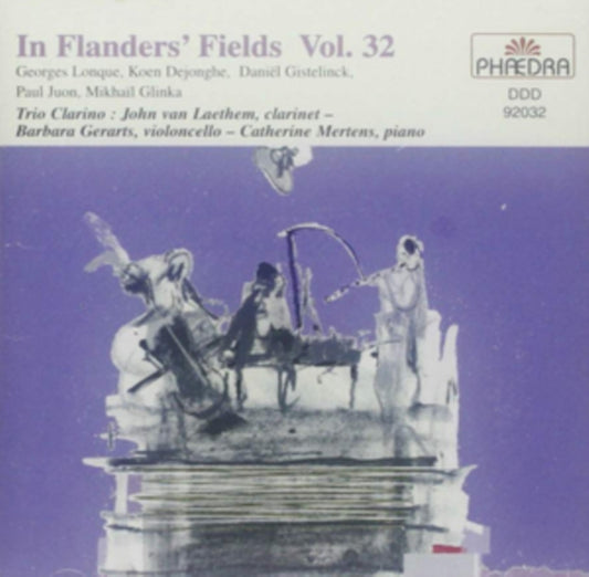 Trio Clarino - In Flanders Fields 32: Longue Dejonghe Gistelinck Juon Glinka (CD)
