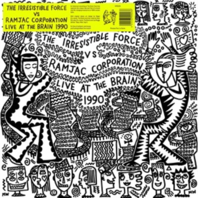 Irresistible Force Vs Ramjac C - Live At The Brain 1990 (Vinyl)