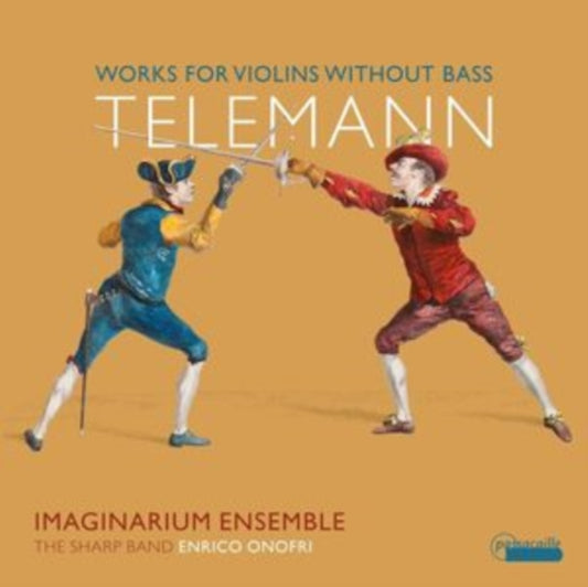 Enrico Onofri / Imaginarium Ensemble - Telemann: Works For Violins Without Bass (CD)
