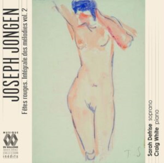 Sarah Defrise / Craig White - Joseph Jongen: Fetes Rouges. (Integrale Des Melodies / Vol. 2) (CD)