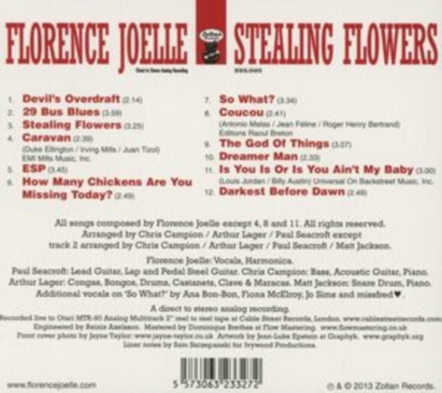 Florence Joelle - Stealing Flowers (CD)