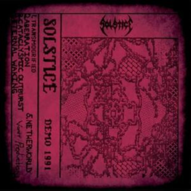 Solstice - Demo 1991 (Re-Issue) (CD)