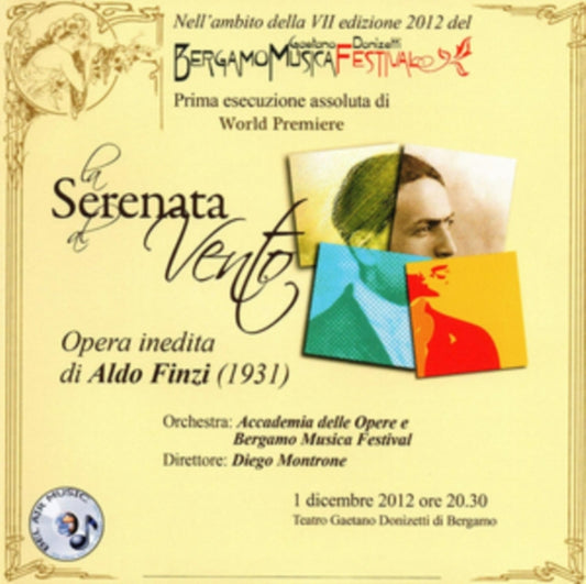 Shirelle Dashevesky / Accademia Delle Opere E Bergamo Music Festival & Diego Montrone - Aldo Finzi: La Serenata Al Vento (CD + DVD)