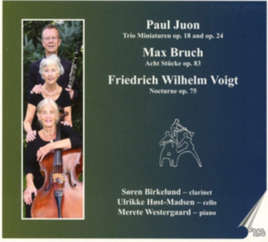 Birkelund / Host-Madsen - Paul Juon: Trio Miniatruen. Op 18 & Op. 24 / Max Bruch: Acht Stucke. Op. 83 / Friedrich Wilhelm Voigt: Nocturne. Op. 75 (CD)