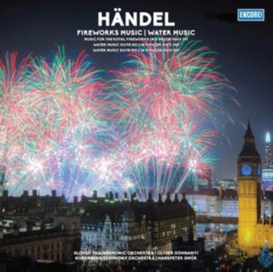 Slovak Philharmonic Orchestra - Nuremberg Symphony Orchestra - Handel - Fireworks Music. Water Music (Vinyl)