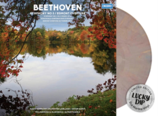Radio Symphony Orchestra Ljubljana - Philharmonica Slavonica - Beethoven - Symphony No 5. Egmont Overture (Lucky Dip Marble Vinyl) (Vinyl)
