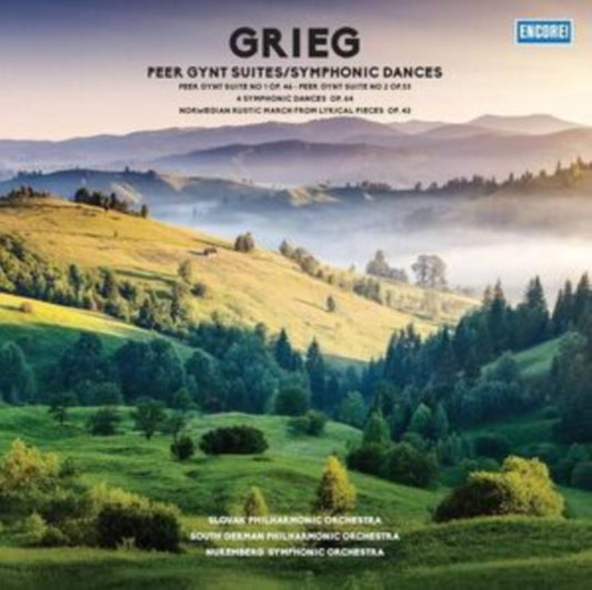 Slovak Philharmonic Orchestra - South German Philharmonic Orchestra - Grieg - Peer Gynt Suites. Symphonic Dances (Lucky Dip Marble Vinyl) (Vinyl)