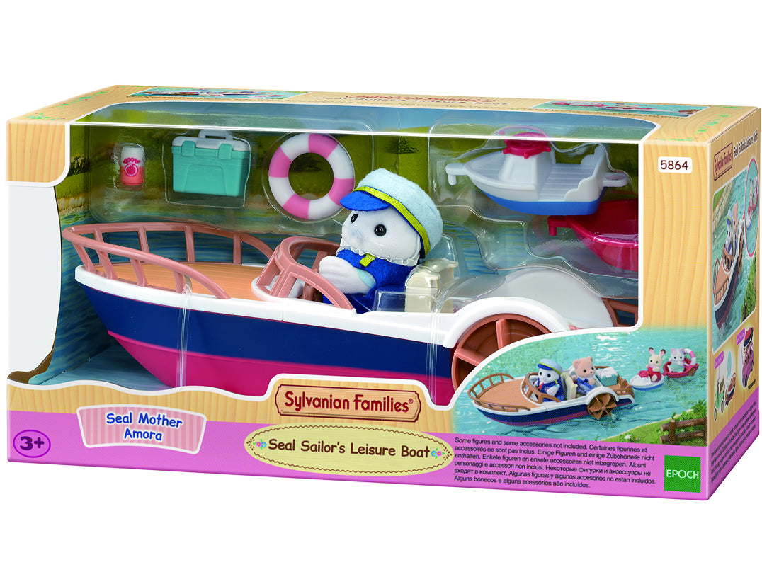 Sylvanian Families - Seal Sailor's Leisure Boat (Toys)