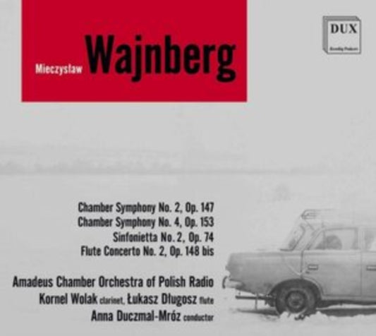 Lukasz Dlugosz / Amadeus Chamber Orchestra Of Polish Radio & Anna Duczmal-Mroz - Weinberg: Chamber Symphonies Nos 2 & 4. Sinfonietta. Flute Concerto No.2 (CD)