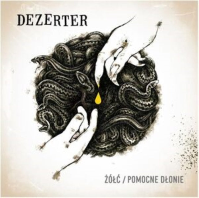 Dezerter - Zolc / Pomocne Dlonie (E.P) (Yellow Splatter Vinyl) (Vinyl)