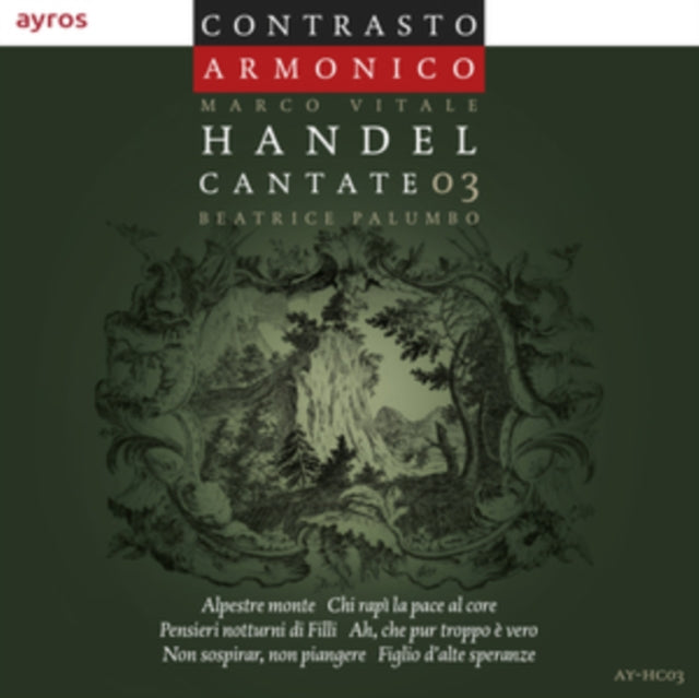 Contrasto Armonico - Handel: Cantate 03 (CD)
