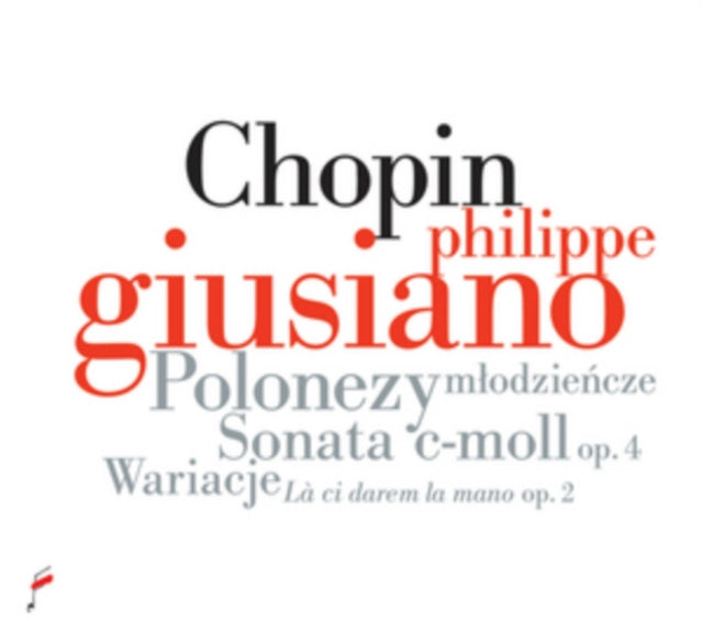 Philippe Giusiano - Chopin: Polonaises. Sonata In C Minor Op. 4 (CD)