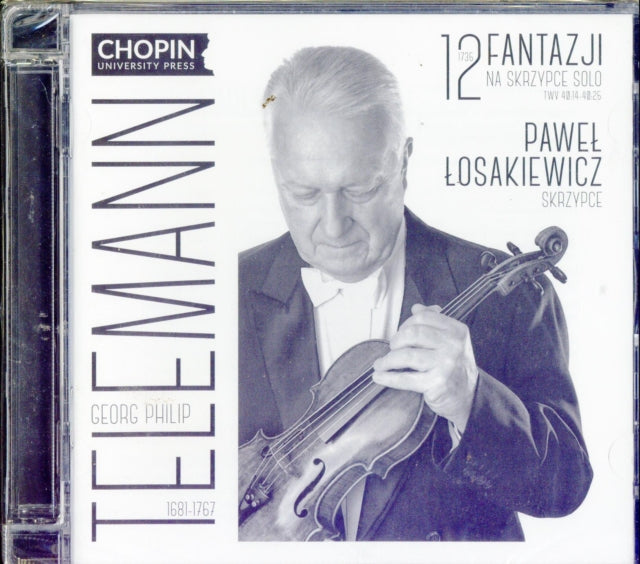 Pawel Losakiewicz - Telemann: 12 Fantazji Na Skrzypce Solo (1735) (CD)
