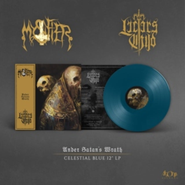 Lucifers Child / Mystifier - Under Satans Wrath (Sea Blue Vinyl) (Vinyl)