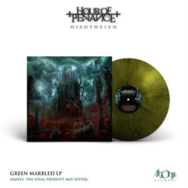 Hour Of Penance - Misotheism (Green Marbled Vinyl) (Vinyl)