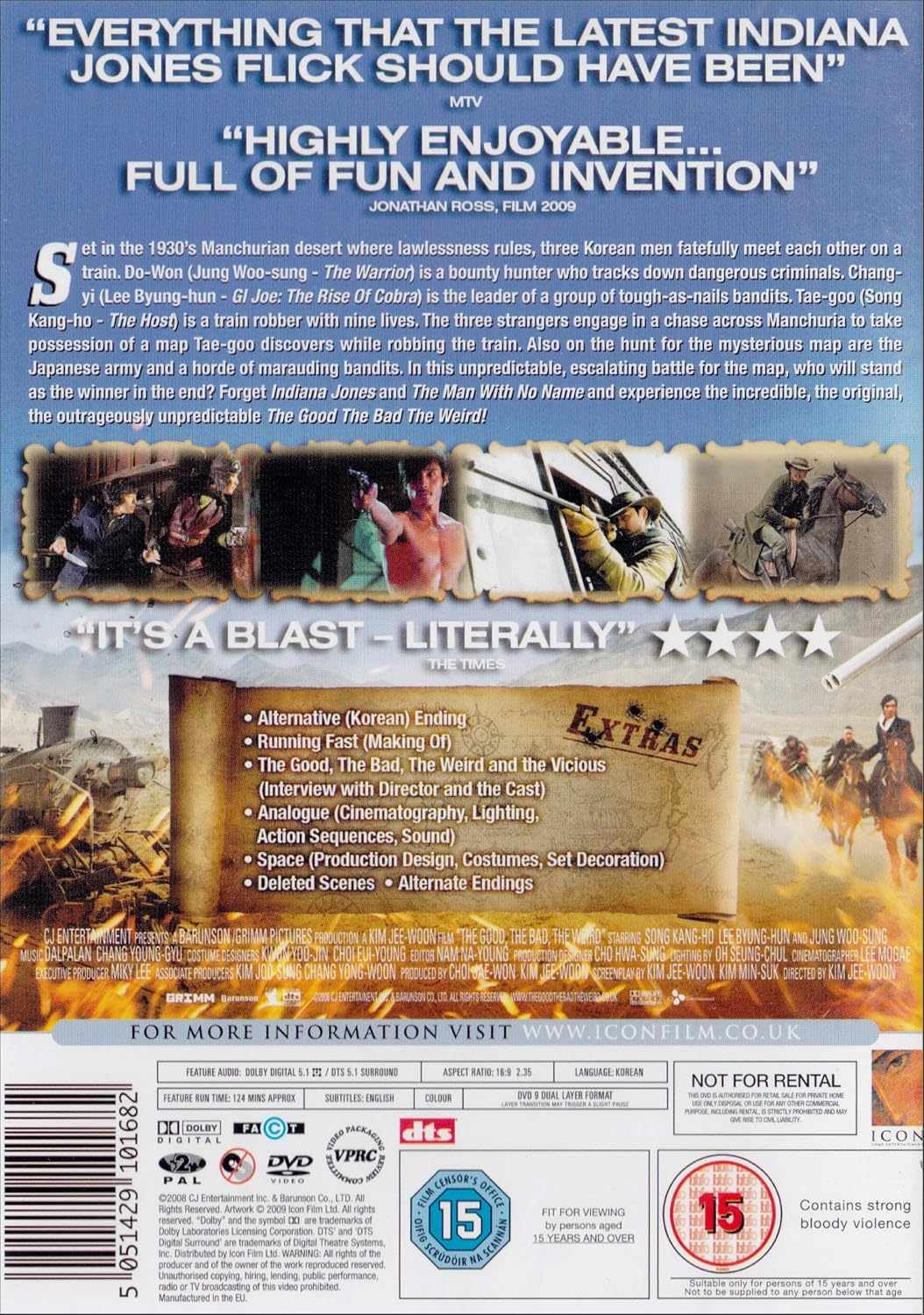 The Good, The Bad, The Weird (2008) (DVD) (Second-Hand)