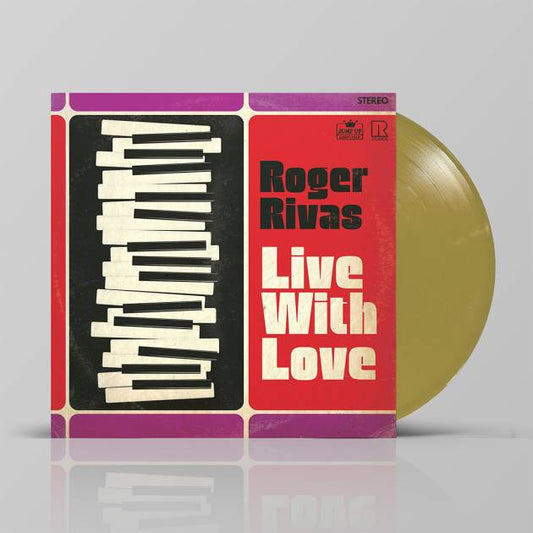Roger Rivas & The Brothers Of Reggae - Live With Love (Gold Vinyl) (Vinyl)