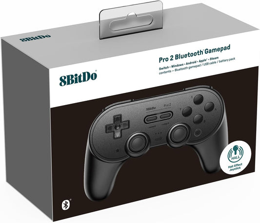8BitDo PRO 2 Gamepad (Hall Edition) (Nintendo Switch)