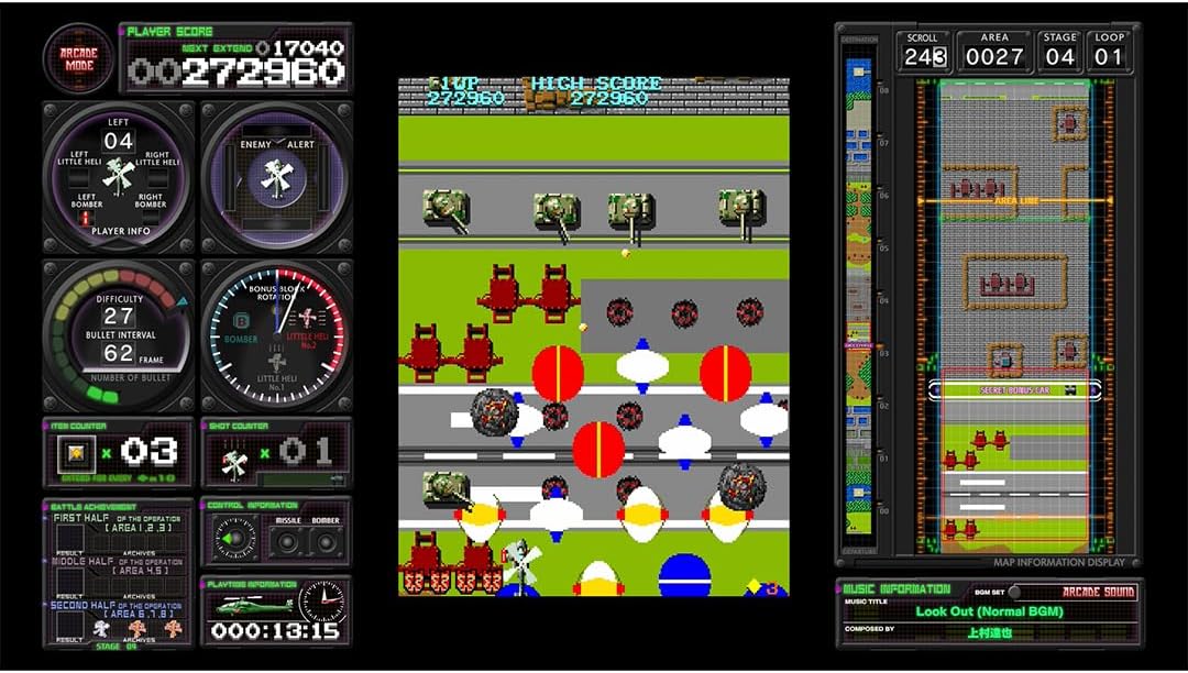 Toaplan Arcade Garage: Kyukyoku Tiger-Heli (Nintendo Switch)