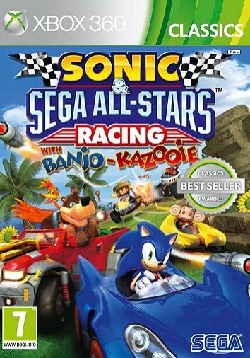 Sonic & SEGA All-Stars Racing w. Banjo & Kazooie (Classics) (Xbox 360)