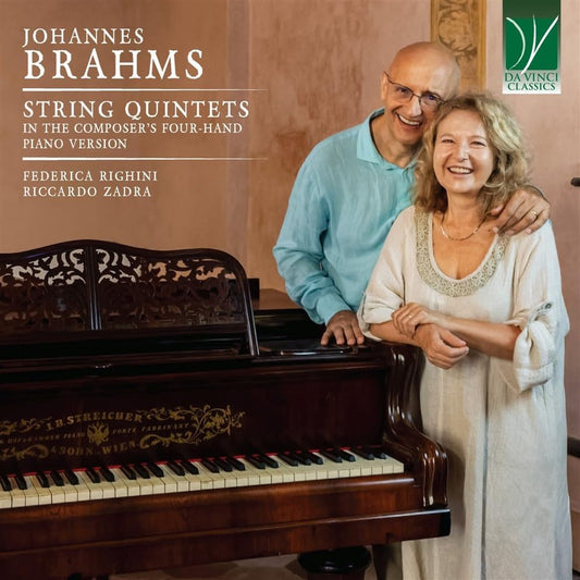 Federica Righini / Riccardo Zadra - Brahms: String Quintets - In The Composers Four-Hand Piano Version (CD)