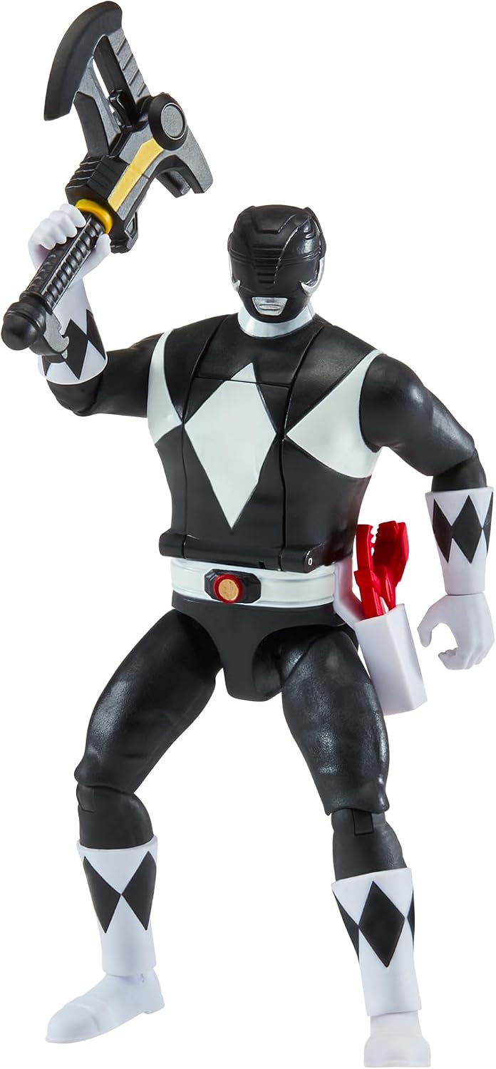 Power Rangers - Auto Morphin Ranger Figure Black Ranger (Toys)