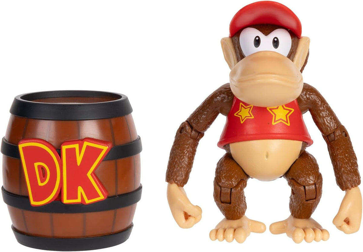 Nintendo - 4" Diddy Kong Figure (Toys)