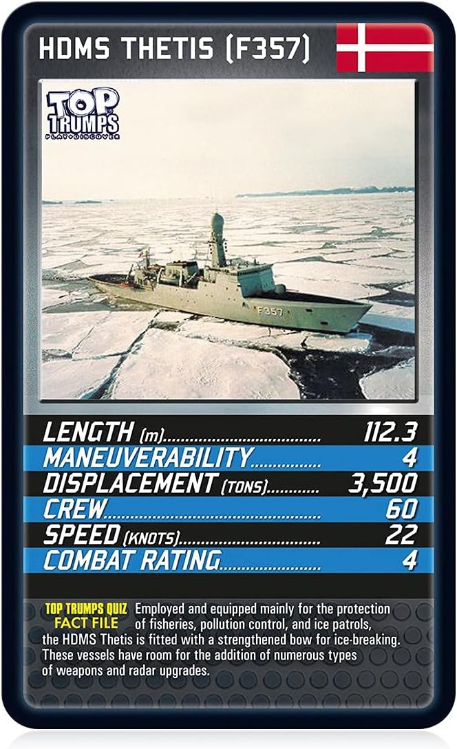 Top Trumps Card Game Classics Battleships
