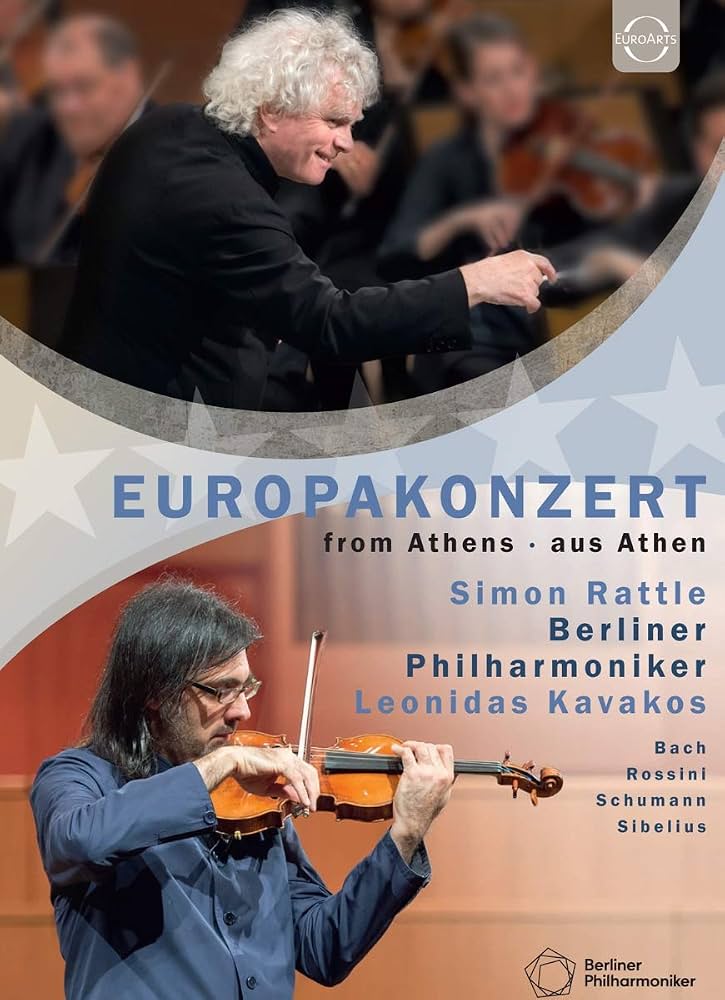 Kavakos Leonidas / Rattle Simon / Berliner Philharmoniker - Europakonzert 2015 (DVD)