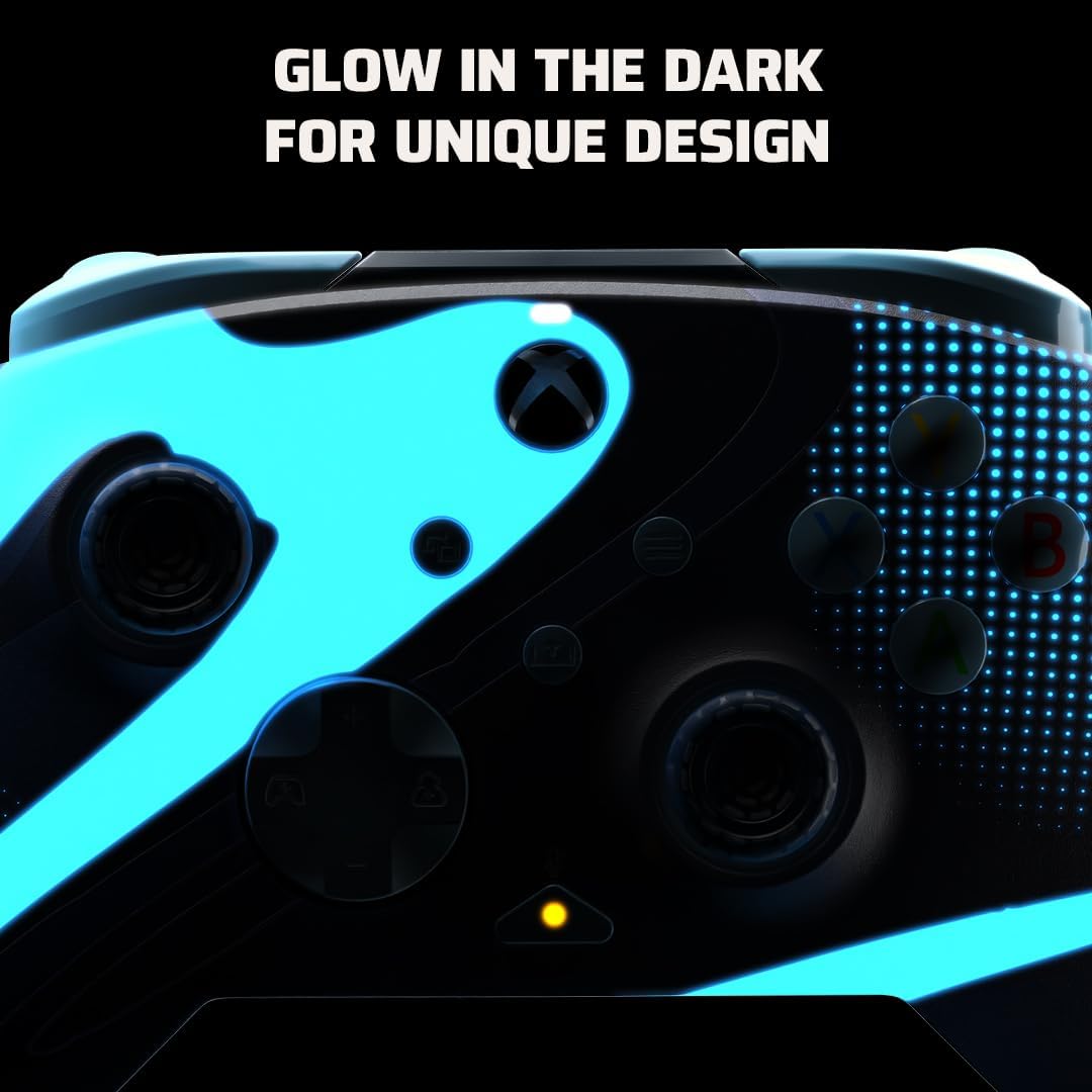 PDP Rematch Glow Wired Controller (Blue Tide) (Xbox Series X/S)