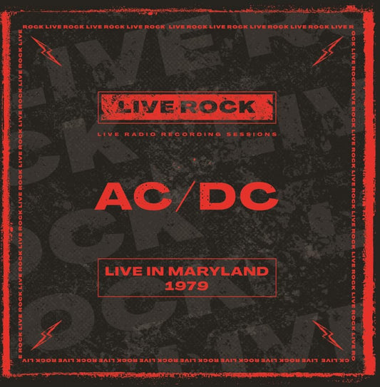 AC/DC - Live In Maryland. 1979 (Vinyl)