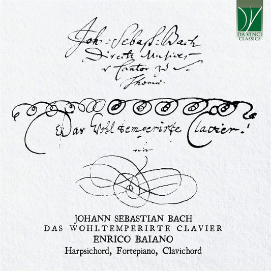 Enrico Baiano - Johann Sebastian Bach: Das Wohltemperierte Clavier (CD)