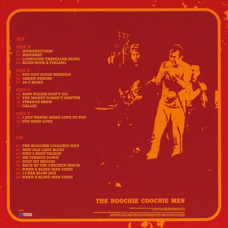 Jon Lord With The Hoochie Coochie Men And Special Guest Jimmy Barnes - Live At The Basement Incl CD (Clear Splatter Vinyl) (Indie Crystal Exclusive) (Vinyl + CD)