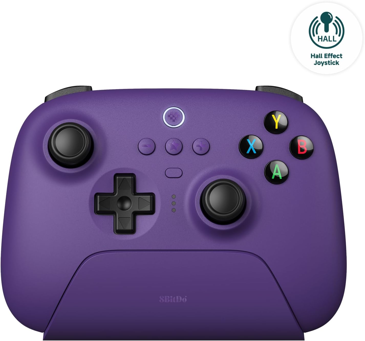 8BitDo - Ultimate 2.4G Wireless Controller with Dock and Hall Effect Joysticks - Purple (PC)