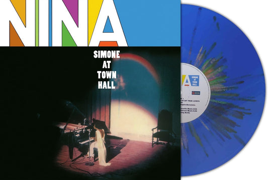 Nina Simone - At Town Hall (Blue Multicoloured Splatter Vinyl) (Vinyl)