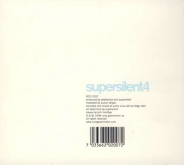 Supersilent - Supersilent 4 (CD)