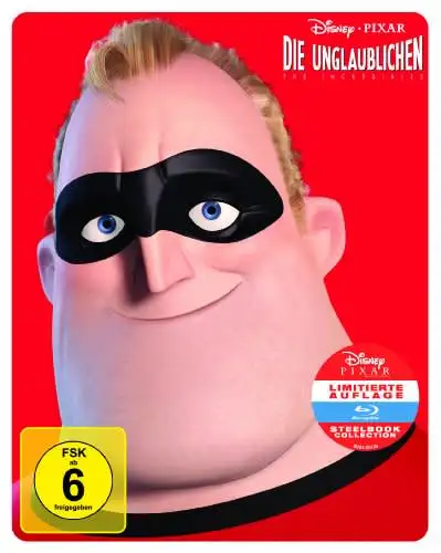 The Incredibles (German Import Steelbook Edition) (Blu-ray) (2004) (Ships in 1 Business Day)