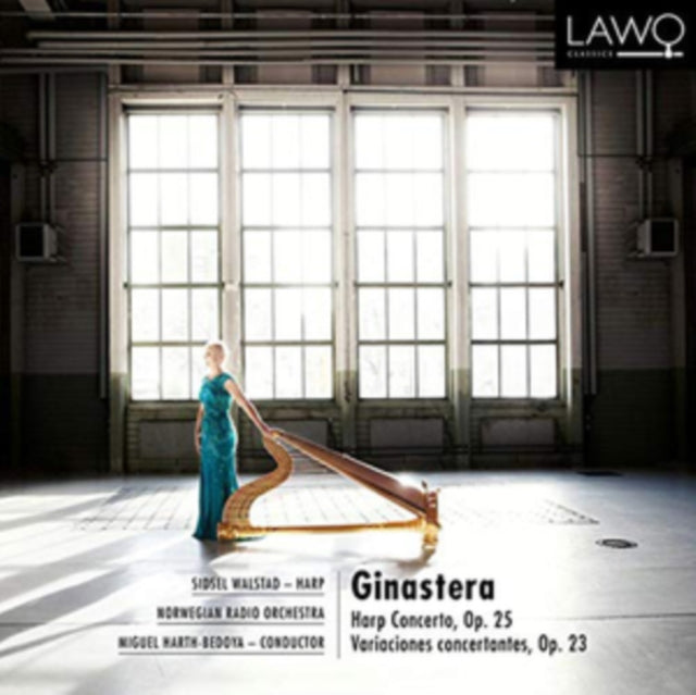 Sidsel Walstad / Norwegian Radio Orchestra / Miguel Harth-Bedo - Ginastera: Harp Concerto. Op. 25 / Variaciones Concertantes. (CD)