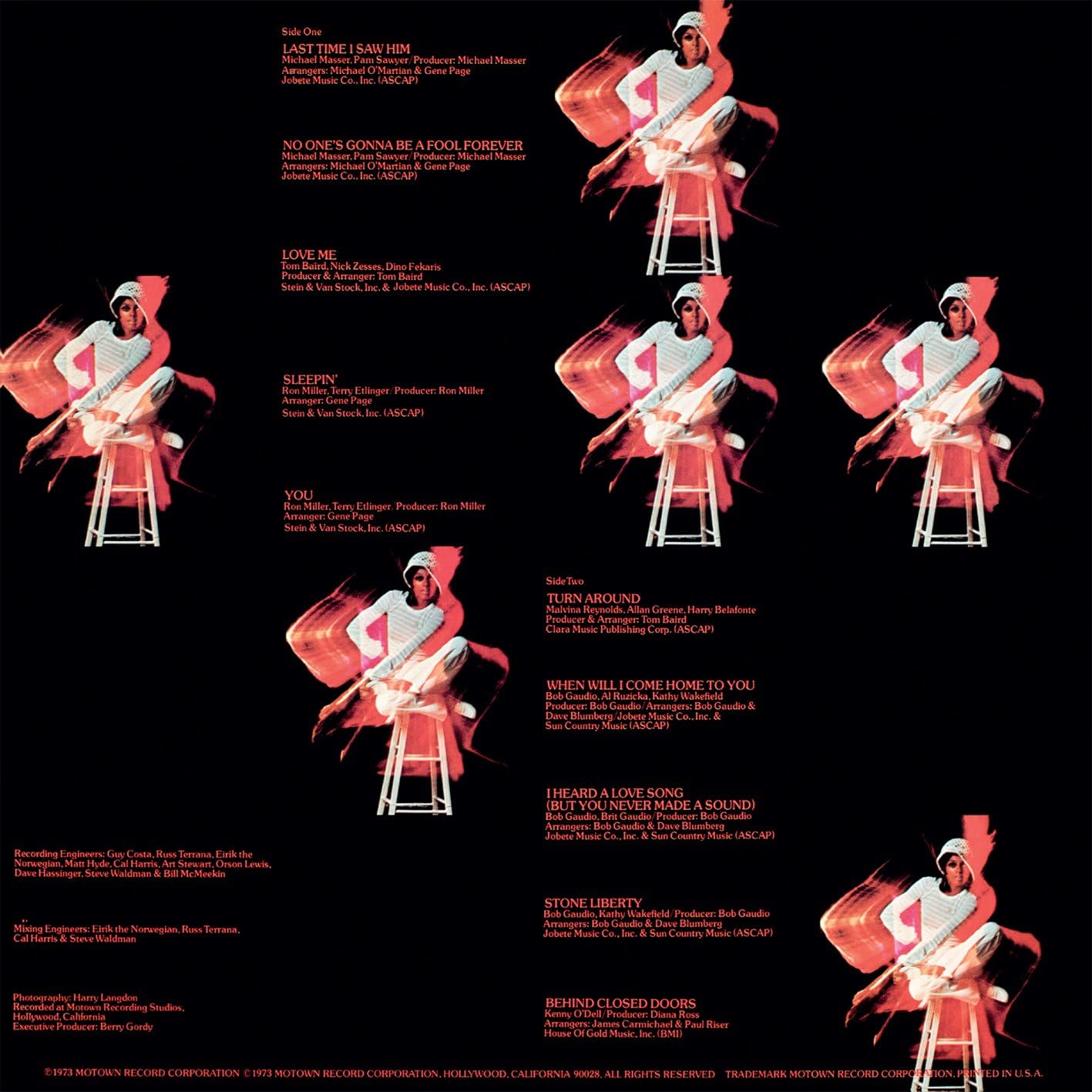 Diana Ross - Last Time I Saw Him (CD)