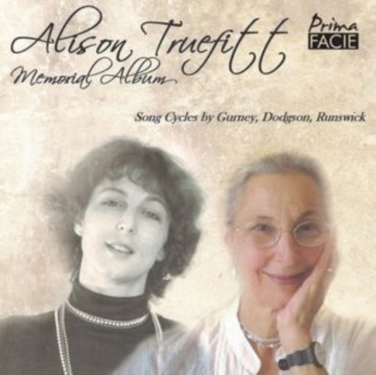 Alison Truefitt - Alison Truefitt Memorial Album: Songs By Gurney / Dodgson And Runswick (CD)