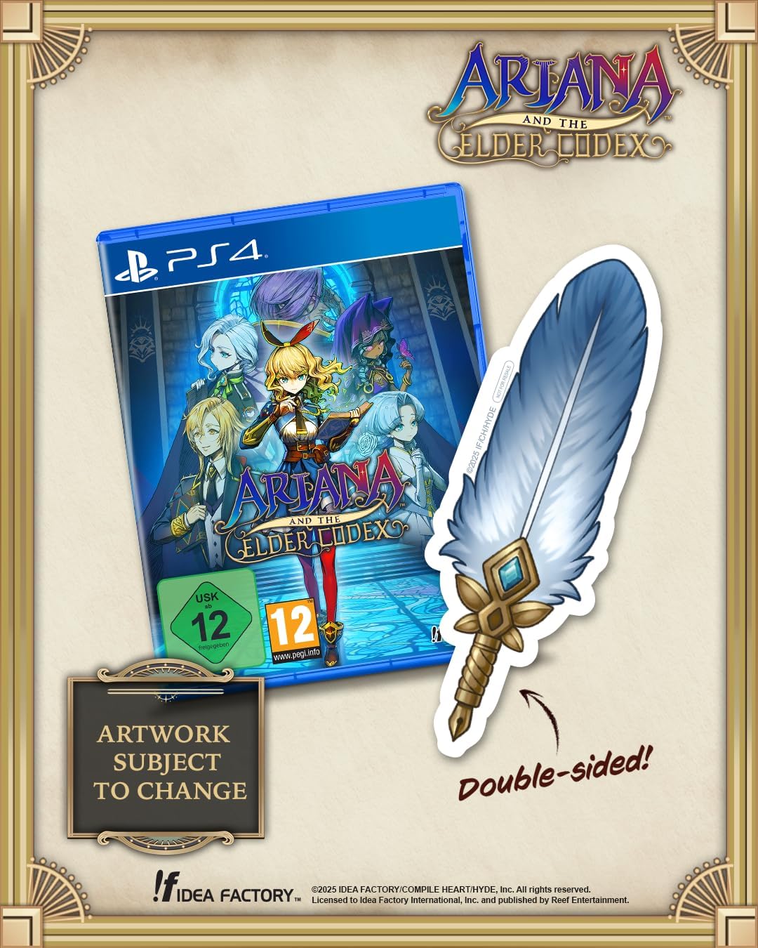 Ariana and the Elder Codex + Bookmark (PS4)