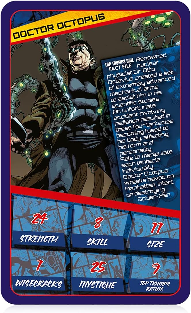 Top Trumps Card Game Specials Marvel Universe