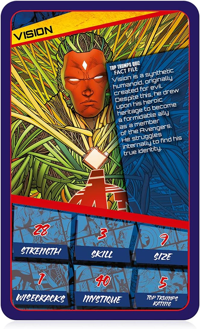 Top Trumps Card Game Specials Marvel Universe