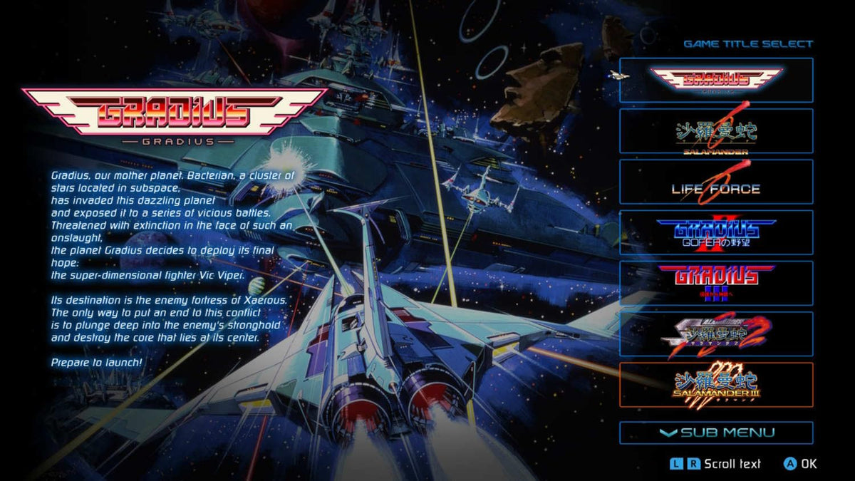 Gradius Origins (Cover A - Gradius 2) (Limited Run #279) (US Import) (Nintendo Switch)