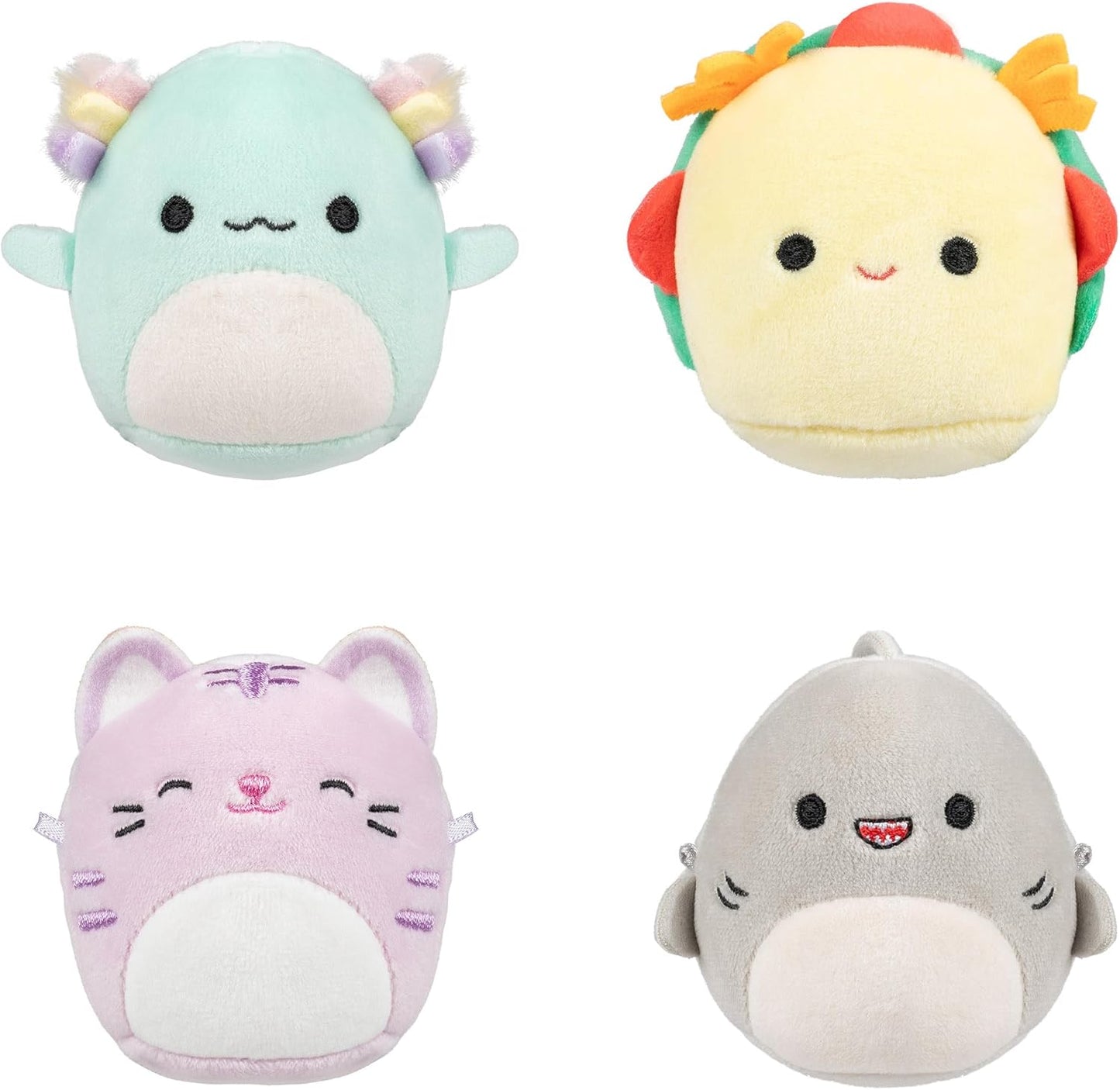 Squishmallows - 4 Pack Plush (Micromallows 2.5 inch Squishmallows 4 Pack) (Plush)
