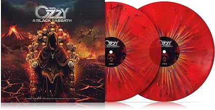 Various Artists - The Many Faces Of Ozzy & Black Sabbath (Red Splatter Vinyl) (Vinyl)